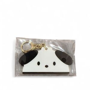 Sanrio Rainbow Puroland Gold-Tone Keychain - pochacoo